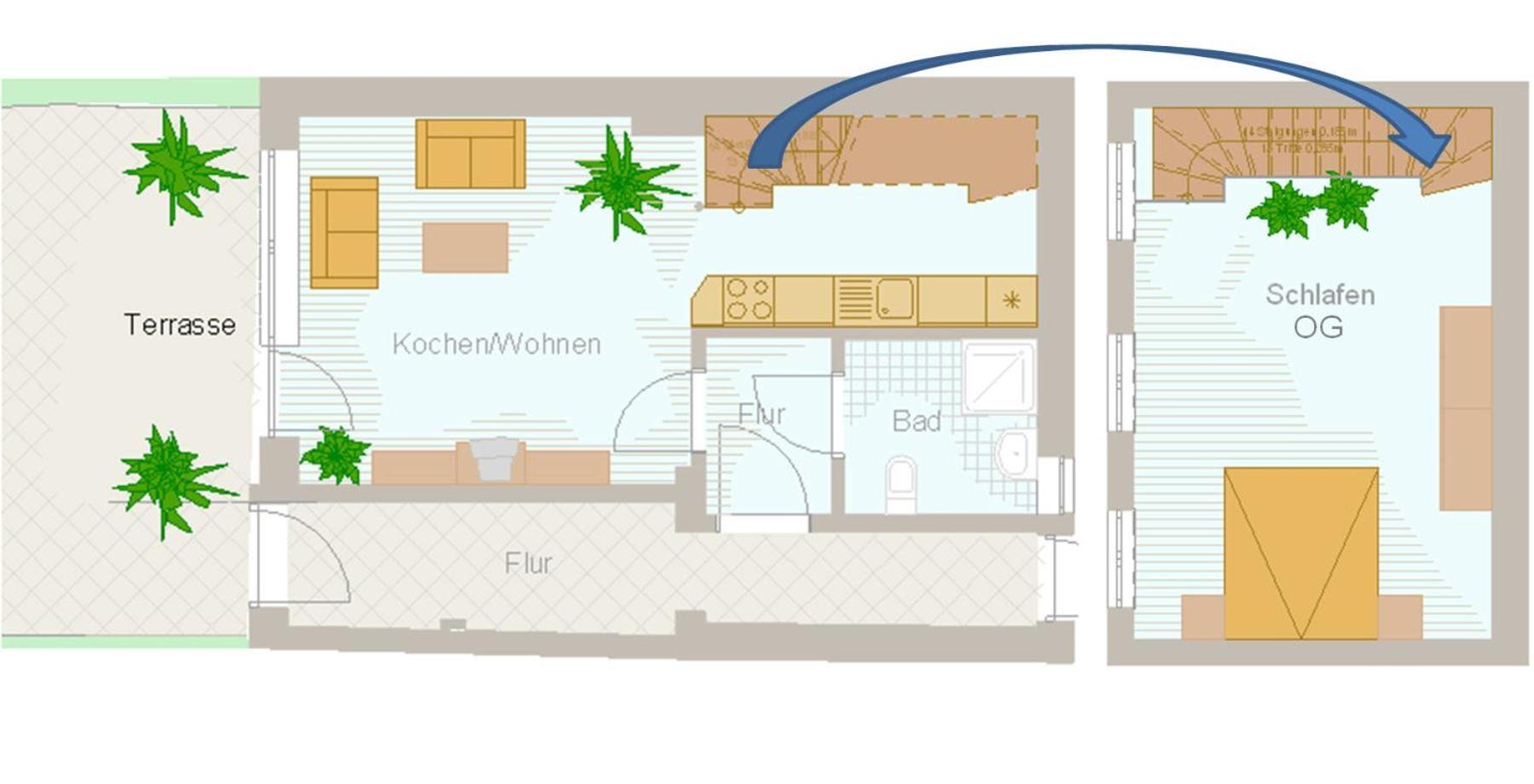 Ferienhaus Seekutter Mit Eigenem Seezugang Malchow  Oda fotoğraf