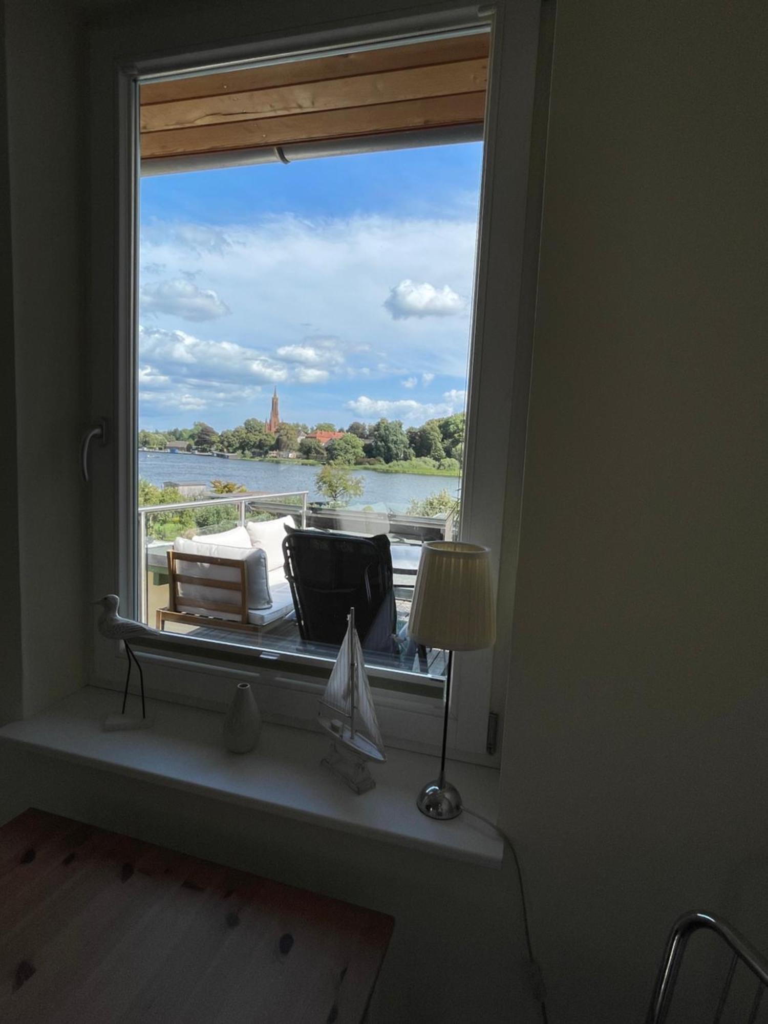 Ferienhaus Seekutter Mit Eigenem Seezugang Malchow  Oda fotoğraf